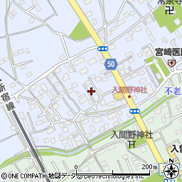 埼玉県狭山市北入曽1353-11周辺の地図