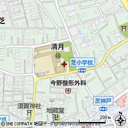 埼玉県川口市芝5221周辺の地図