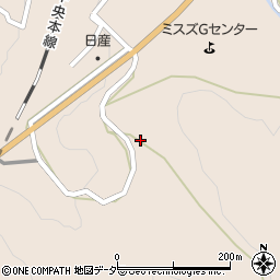長野県木曽郡木曽町福島越畑周辺の地図