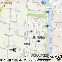 埼玉県三郷市幸房309周辺の地図
