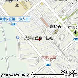 大津ヶ丘第一住宅周辺の地図