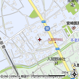 埼玉県狭山市北入曽1353-6周辺の地図