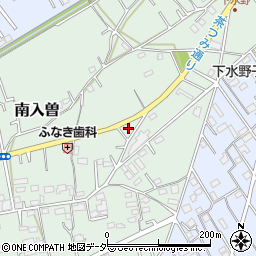 埼玉県狭山市南入曽290周辺の地図