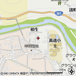 長野県伊那市高遠町西高遠相生周辺の地図