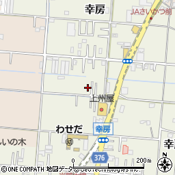 埼玉県三郷市幸房156周辺の地図