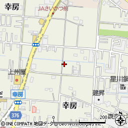 埼玉県三郷市幸房357周辺の地図