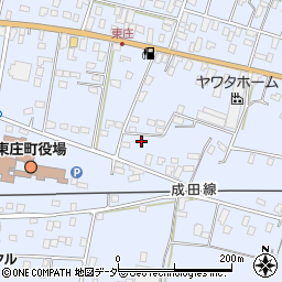 千葉県香取郡東庄町笹川周辺の地図