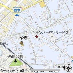 埼玉県富士見市水子4913周辺の地図