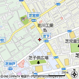 埼玉県川口市芝3971周辺の地図