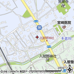 埼玉県狭山市北入曽1354周辺の地図