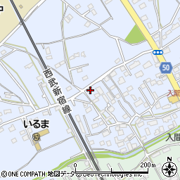 埼玉県狭山市北入曽1322周辺の地図