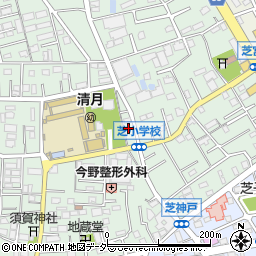 埼玉県川口市芝5322周辺の地図
