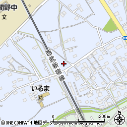埼玉県狭山市北入曽1009周辺の地図