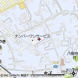 埼玉県富士見市水子4950周辺の地図
