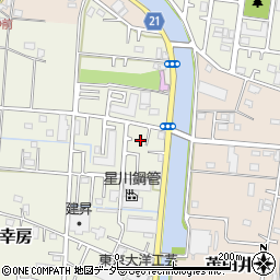 埼玉県三郷市幸房306周辺の地図