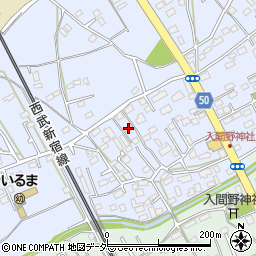 埼玉県狭山市北入曽1342-2周辺の地図