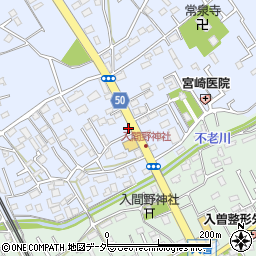 埼玉県狭山市北入曽1361-6周辺の地図