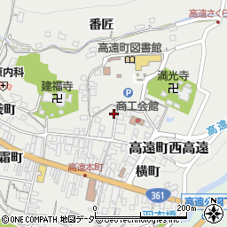 長野県伊那市高遠町西高遠新町832周辺の地図