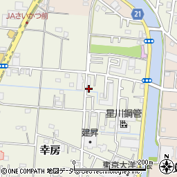 埼玉県三郷市幸房319周辺の地図