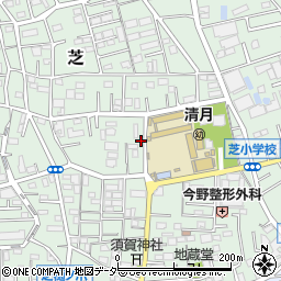 埼玉県川口市芝5178周辺の地図