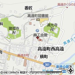 長野県伊那市高遠町西高遠新町844周辺の地図