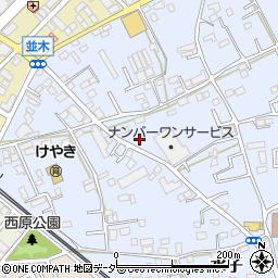 埼玉県富士見市水子4933周辺の地図