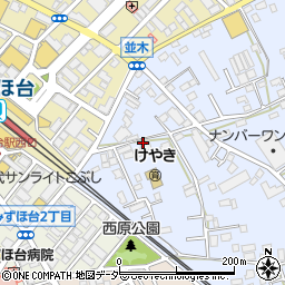 埼玉県富士見市水子4887周辺の地図