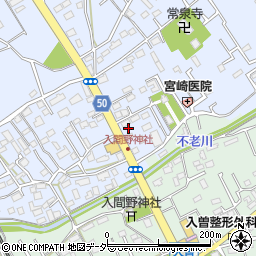 埼玉県狭山市北入曽287-1周辺の地図