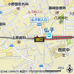 埼玉県入間市仏子873周辺の地図