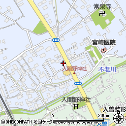 埼玉県狭山市北入曽1361-2周辺の地図