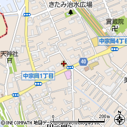 ガスト志木店周辺の地図