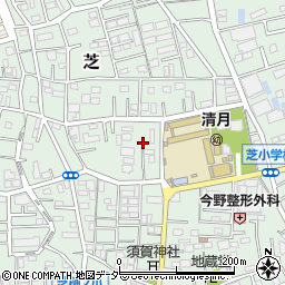 埼玉県川口市芝5179周辺の地図