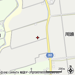千葉県香取市川頭周辺の地図