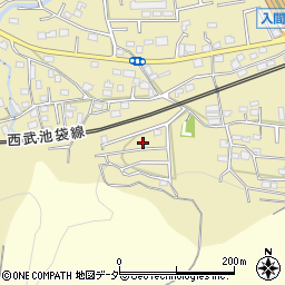 埼玉県入間市仏子1332周辺の地図