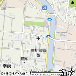 埼玉県三郷市幸房307周辺の地図