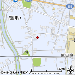 千葉県香取郡東庄町笹川い4634-6周辺の地図