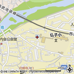 埼玉県入間市仏子140周辺の地図