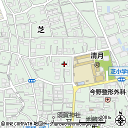 埼玉県川口市芝5176周辺の地図