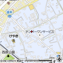 埼玉県富士見市水子4926周辺の地図