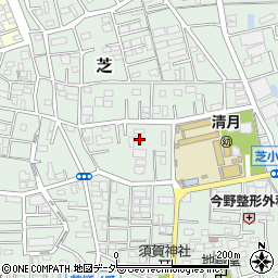 埼玉県川口市芝5182周辺の地図