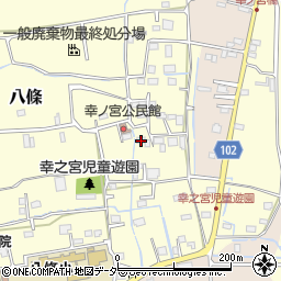 埼玉県八潮市八條2622周辺の地図