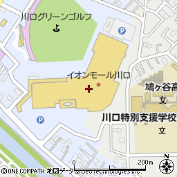 ドコモショップ　イオンモール川口店周辺の地図