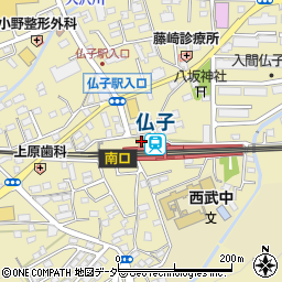 埼玉県入間市仏子880周辺の地図