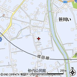 千葉県香取郡東庄町笹川い1645-1周辺の地図