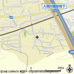 埼玉県入間市仏子1324周辺の地図