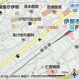 矢澤洋服店周辺の地図