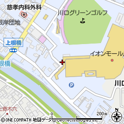 武蔵野うどん 澤村 イオンモール川口店周辺の地図