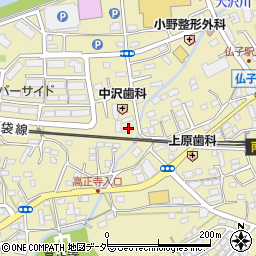 埼玉県入間市仏子626周辺の地図