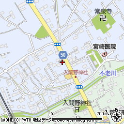 埼玉県狭山市北入曽1360-4周辺の地図