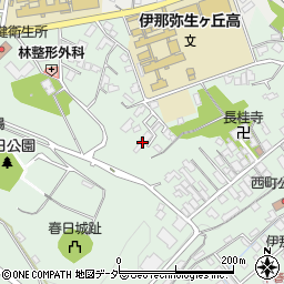 長野県職員弥生寮周辺の地図